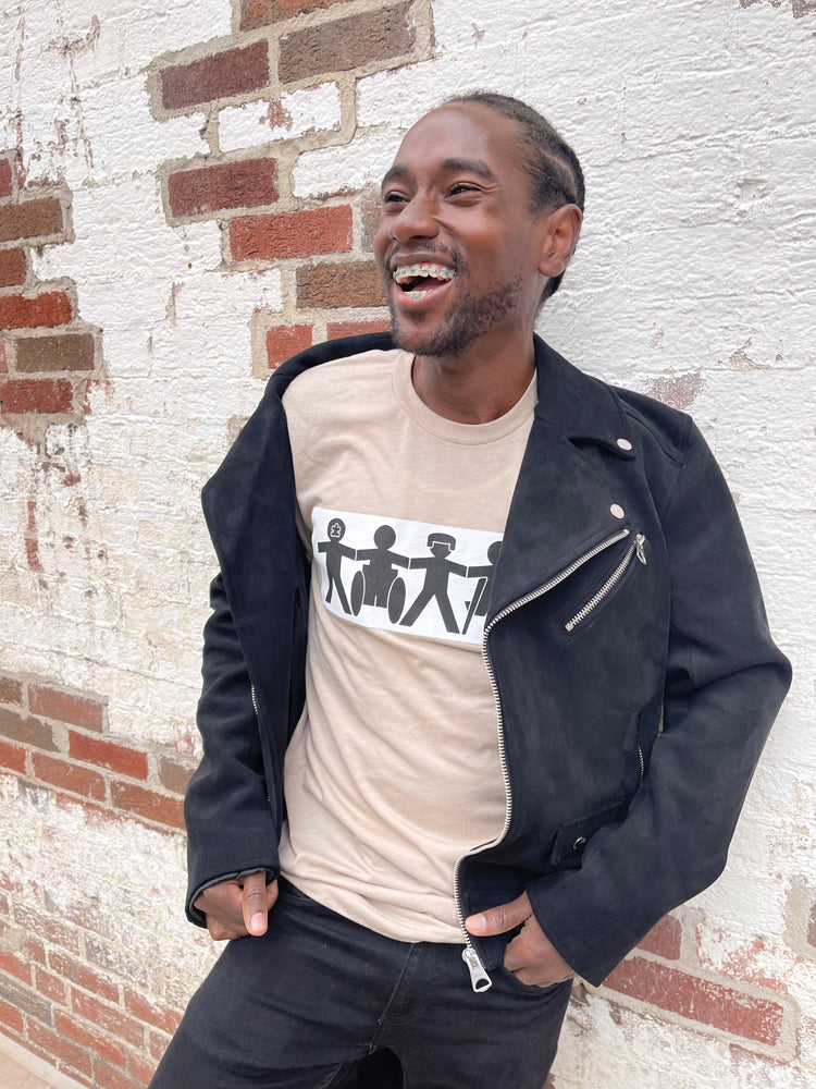 Different, Not Less - Tan Vintage Tee