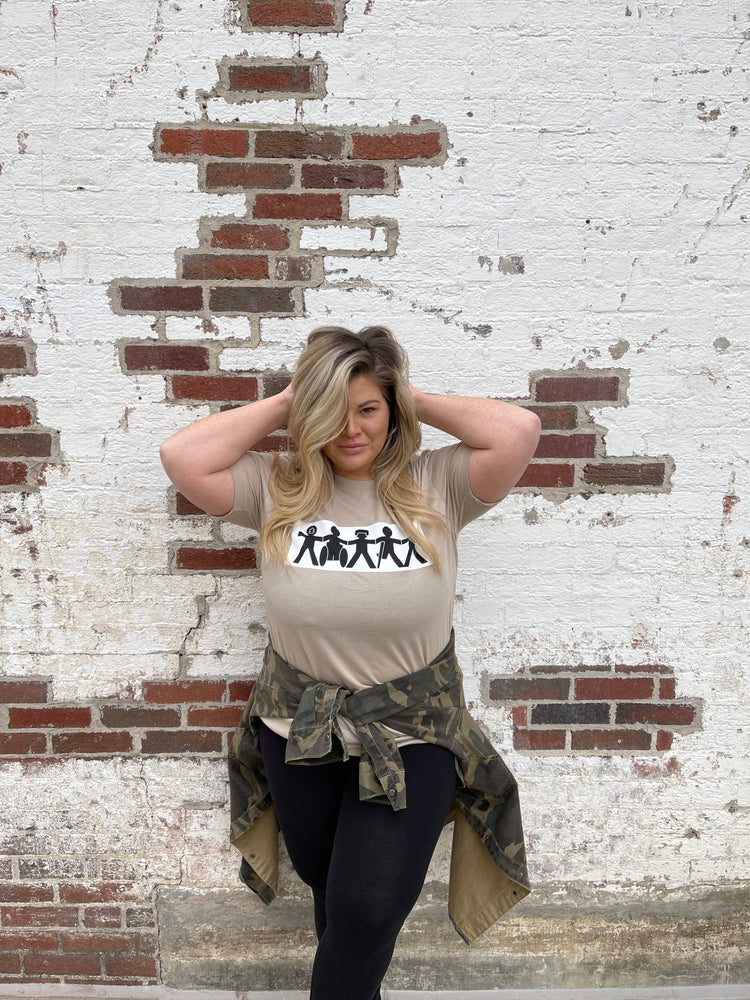 Different, Not Less - Tan Vintage Tee