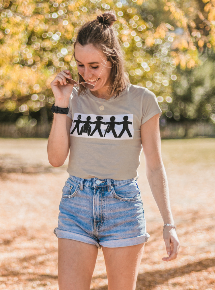 Different, Not Less - Tan Vintage Tee